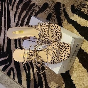Cheetah print heels